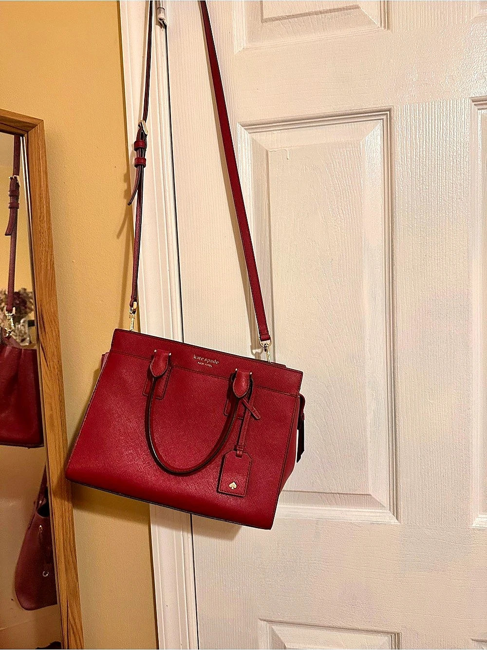 Kate Spade Cameron Street Candace Satchel Red